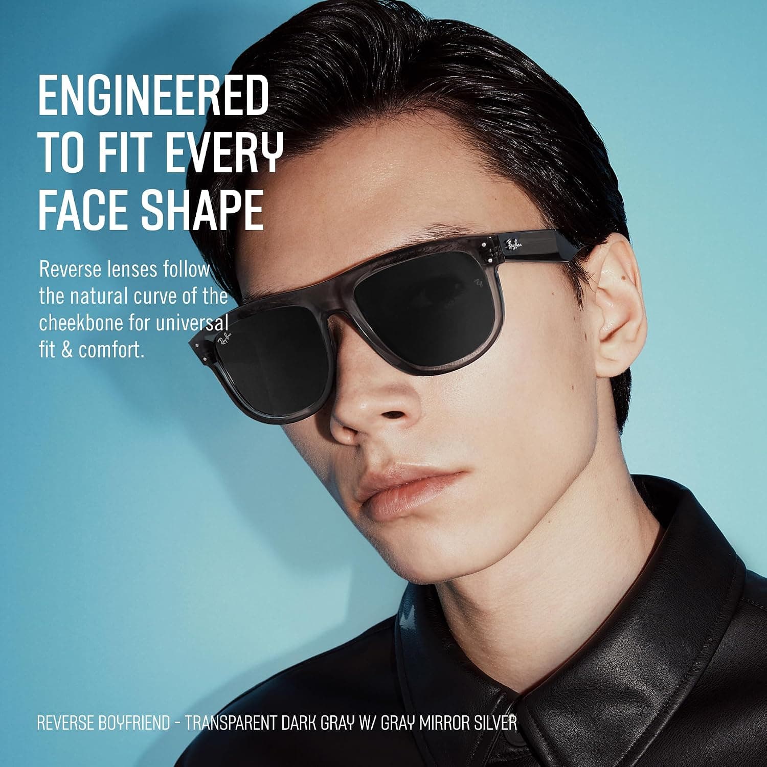 عینک آفتابی Ray-Ban Wayfarer مربعی معکوس مدل Rbr0502s عینک آفتابی Ray-Ban Wayfarer مربعی معکوس مدل Rbr0502s