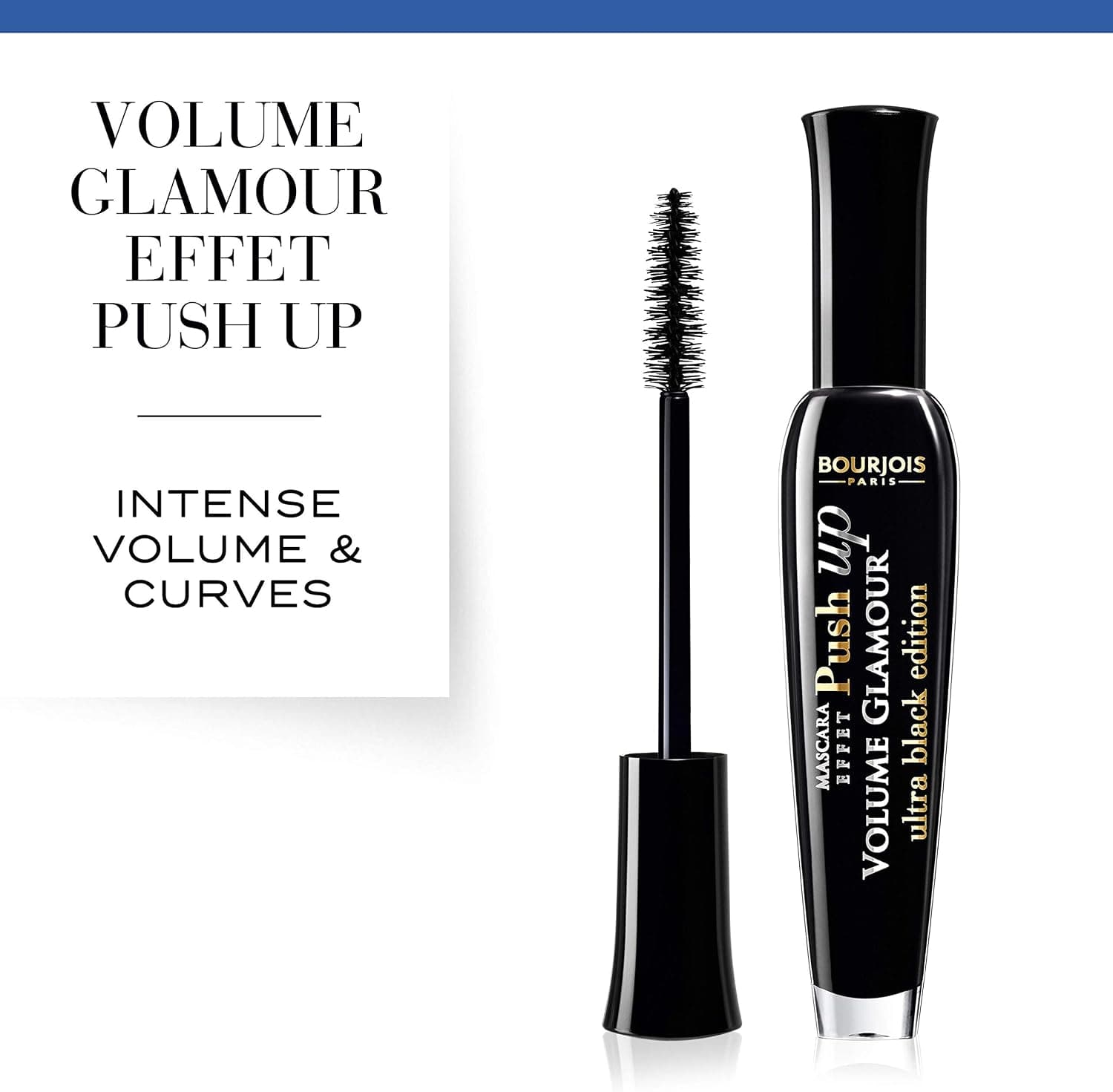 ماسکارا Bourjois Volume Glamour Effet Push Up رنگ 31 مشکی اولترا 7 میلیلیتر ماسکارا Bourjois Volume Glamour Effet Push Up رنگ 31 مشکی اولترا 7 میلیلیتر