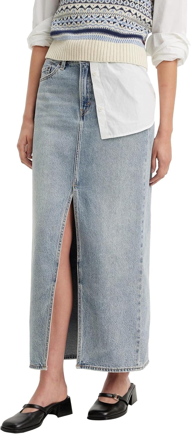 دامن زنانه Levi's ستونی مچپا Ankle Column دامن زنانه Levi's ستونی مچپا Ankle Column