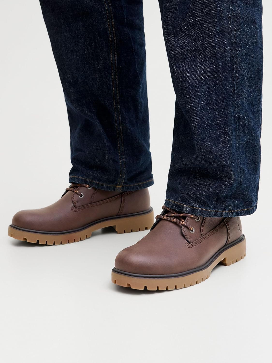 بوت مردانه JACK & JONES نبوک PU مدل JFWFINIUS بوت مردانه JACK & JONES نبوک PU مدل JFWFINIUS