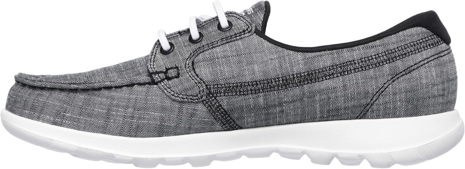 کفش قایقی زنانه Skechers مدل Go Walk Lite-15433 عریض کفش قایقی زنانه Skechers مدل Go Walk Lite-15433 عریض