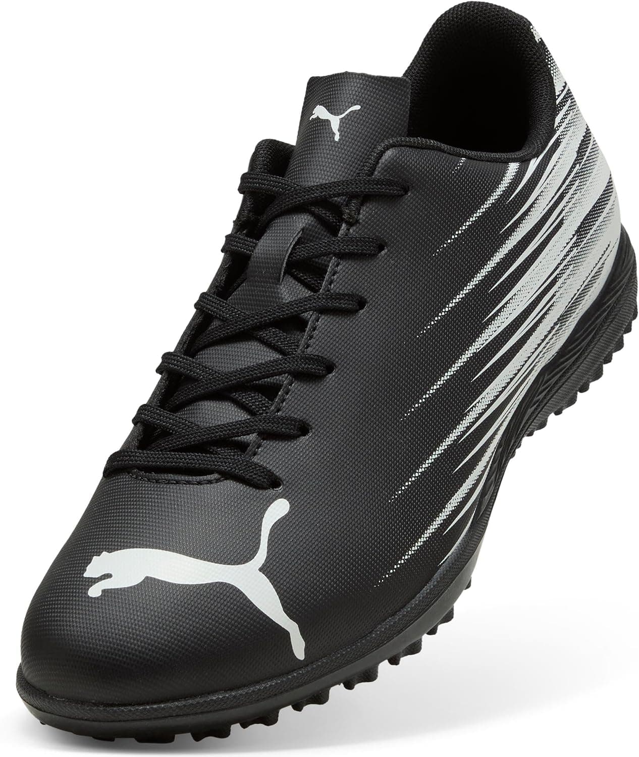 کفش فوتبال مردانه PUMA مشکی-سفید مدل ATTACANTO II TT کفش فوتبال مردانه PUMA مشکی-سفید مدل ATTACANTO II TT