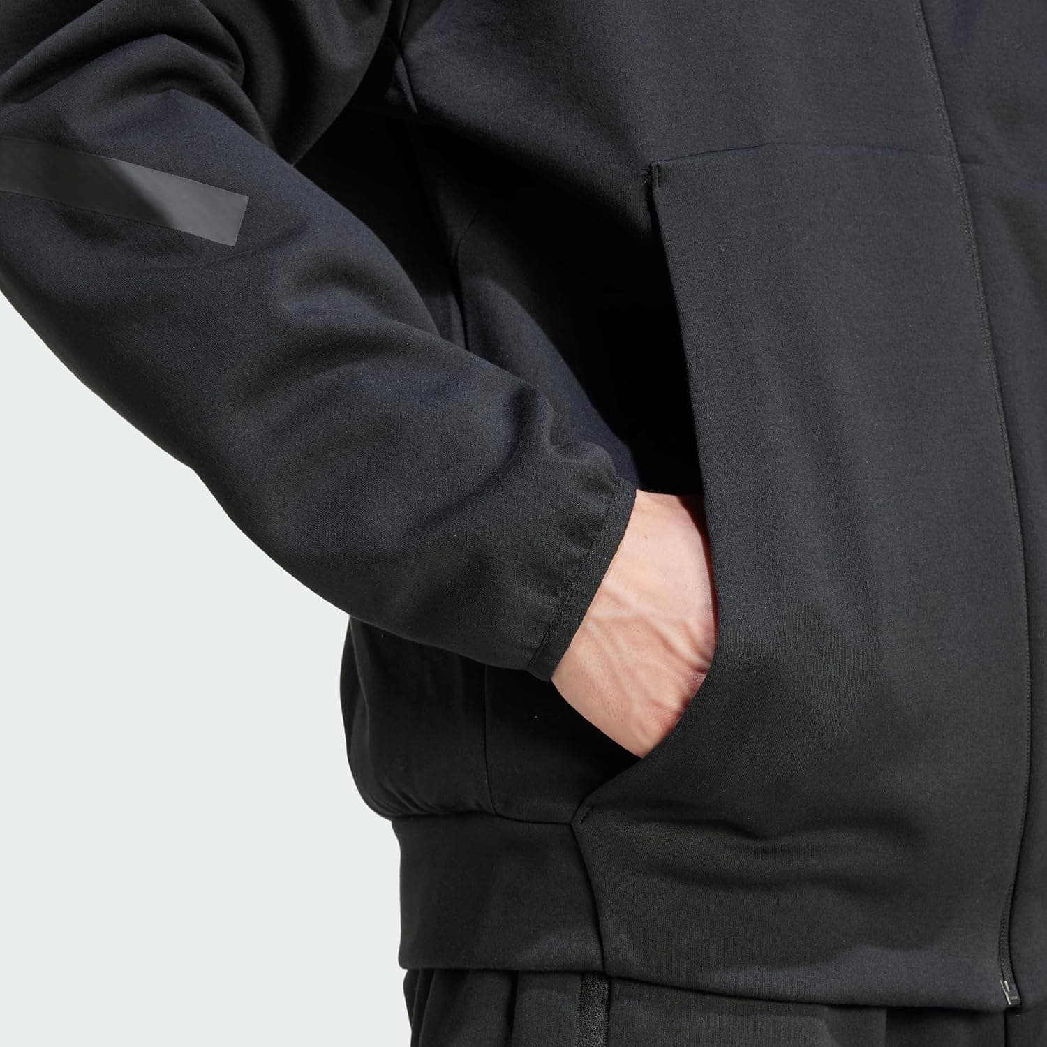 ژاکت مردانه adidas Z.N.E. FZ مشکی مدل JE7538 ژاکت مردانه adidas Z.N.E. FZ مشکی مدل JE7538