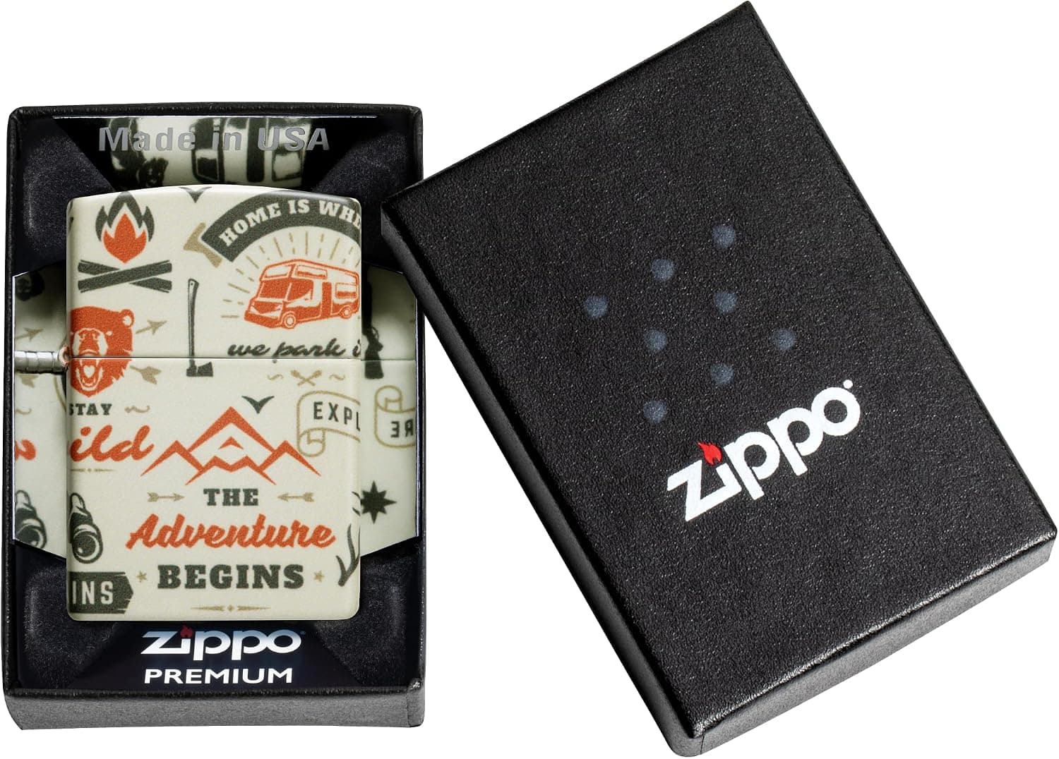فندک Zippo بادگیر قابل پرشدن فندک Zippo بادگیر قابل پرشدن