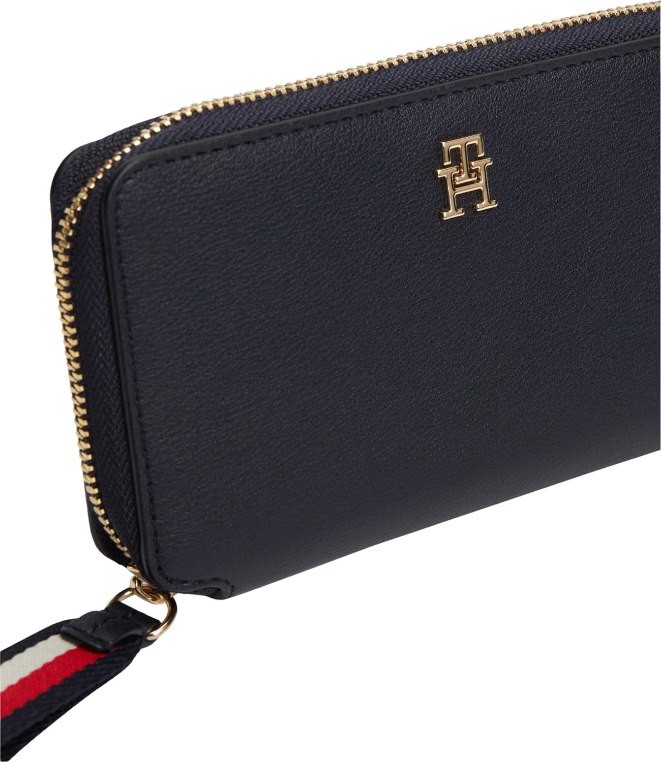 کیف پول زنانه Tommy Hilfiger کامپکت زیپدار TH Logotape کوچک آبی مدل BM/AW0AW18699DW6 کیف پول زنانه Tommy Hilfiger کامپکت زیپدار TH Logotape کوچک آبی مدل BM/AW0AW18699DW6