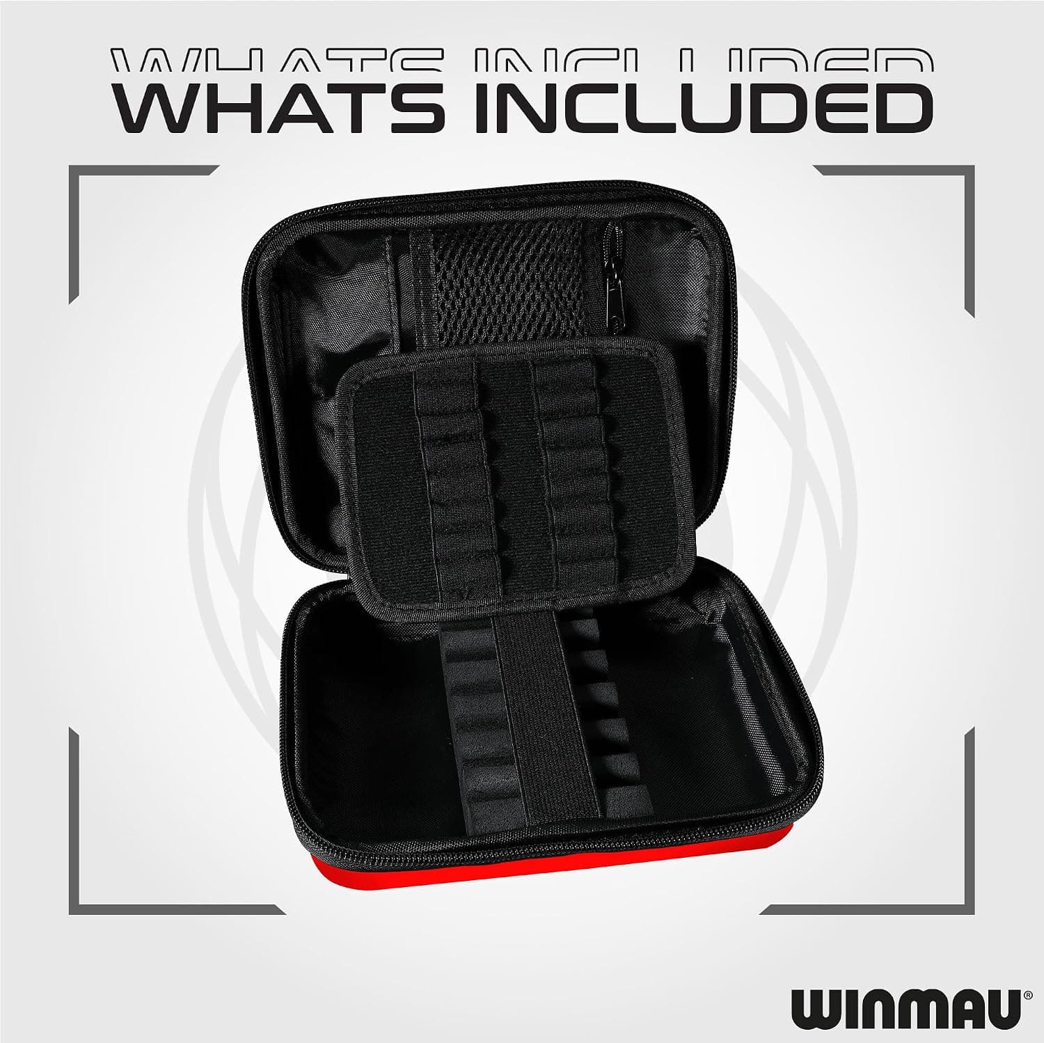 کیف دارت WINMAU Armor مناسب دارتهای مونتاژشده و لوازم جانبی، مقاوم در برابر ضربه، قرمز، متوسط، مدل G2 کیف دارت WINMAU Armor مناسب دارتهای مونتاژشده و لوازم جانبی، مقاوم در برابر ضربه، قرمز، متوسط، مدل G2