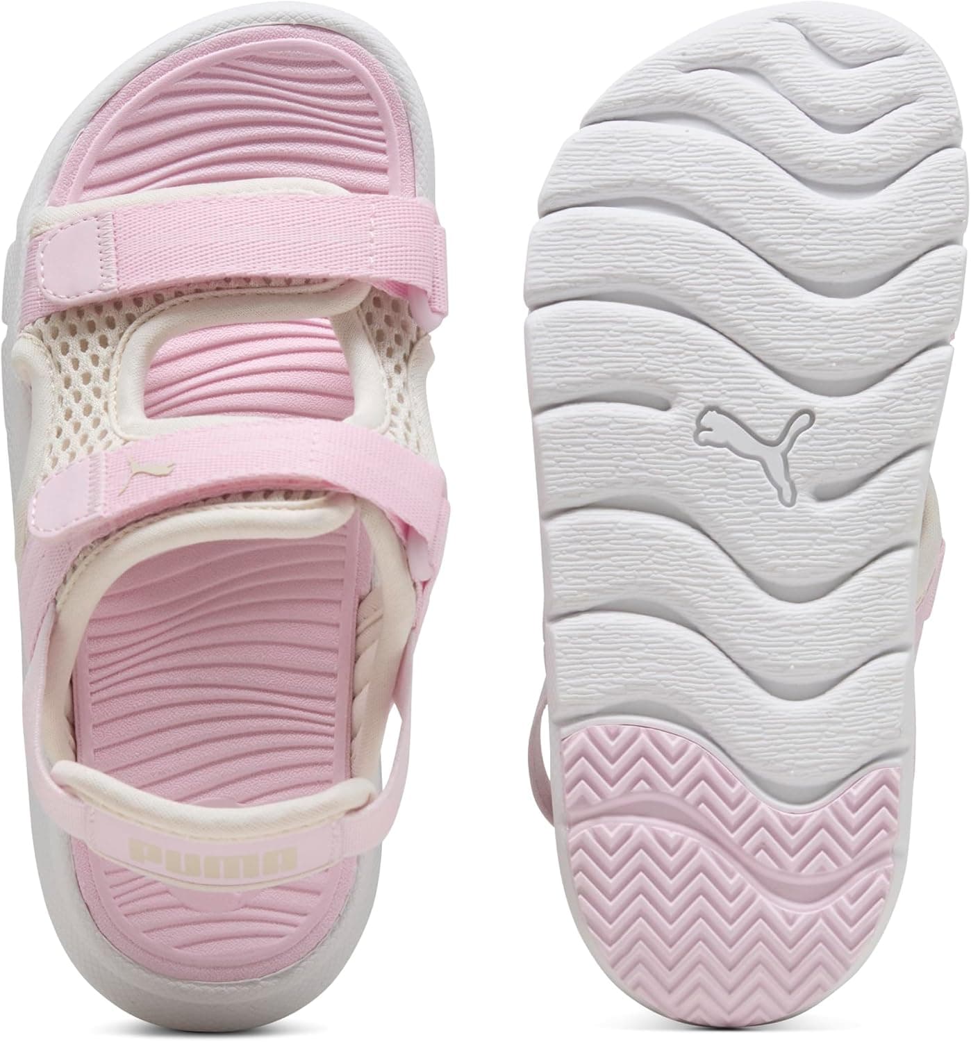 صندل یونیسکس بزرگسال PUMA سفید مرواریدی مدل Evolve Sandal PS صندل یونیسکس بزرگسال PUMA سفید مرواریدی مدل Evolve Sandal PS