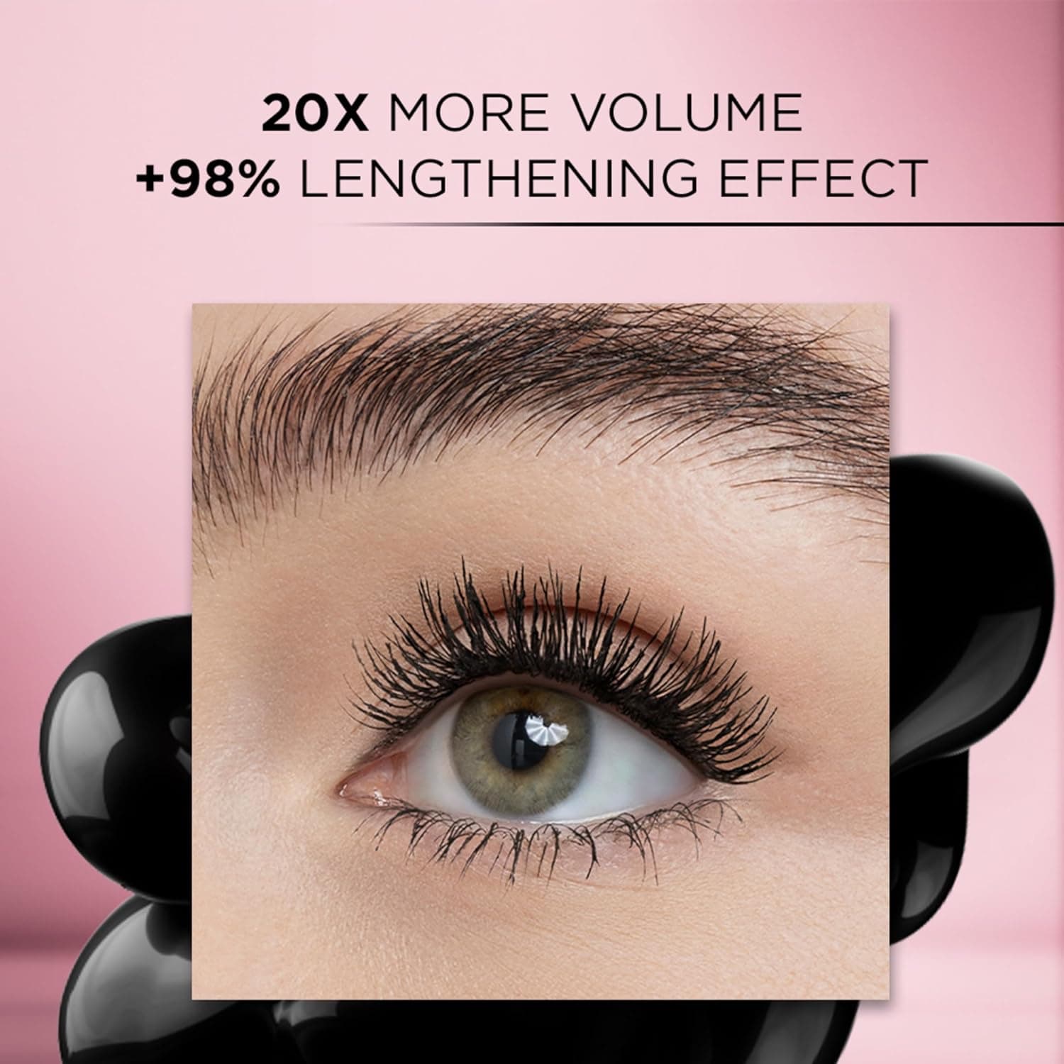ریمل ضدآب L'Oreal Paris Lash Paradise مشکی حجمدهنده و بلندکننده 0.25 Fl Oz ریمل ضدآب L'Oreal Paris Lash Paradise مشکی حجمدهنده و بلندکننده 0.25 Fl Oz