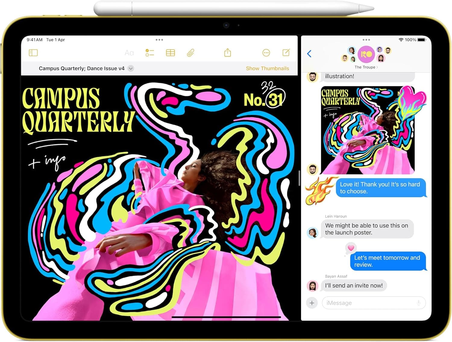 تبلت Apple با تراشه A16، نمایشگر 11-inch Liquid Retina، حافظه 256GB، Wi-Fi 6، دوربین 12MP جلو و پشت، Touch ID، آبی تبلت Apple با تراشه A16، نمایشگر 11-inch Liquid Retina، حافظه 256GB، Wi-Fi 6، دوربین 12MP جلو و پشت، Touch ID، آبی