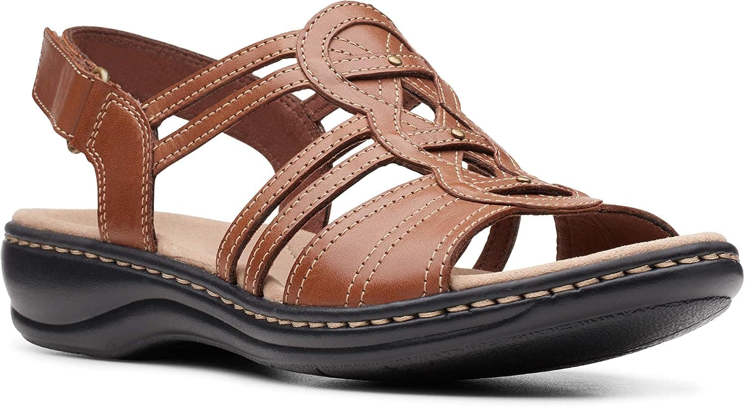 صندل زنانه Clarks مدل Leisa Janna چندرنگ صندل زنانه Clarks مدل Leisa Janna چندرنگ