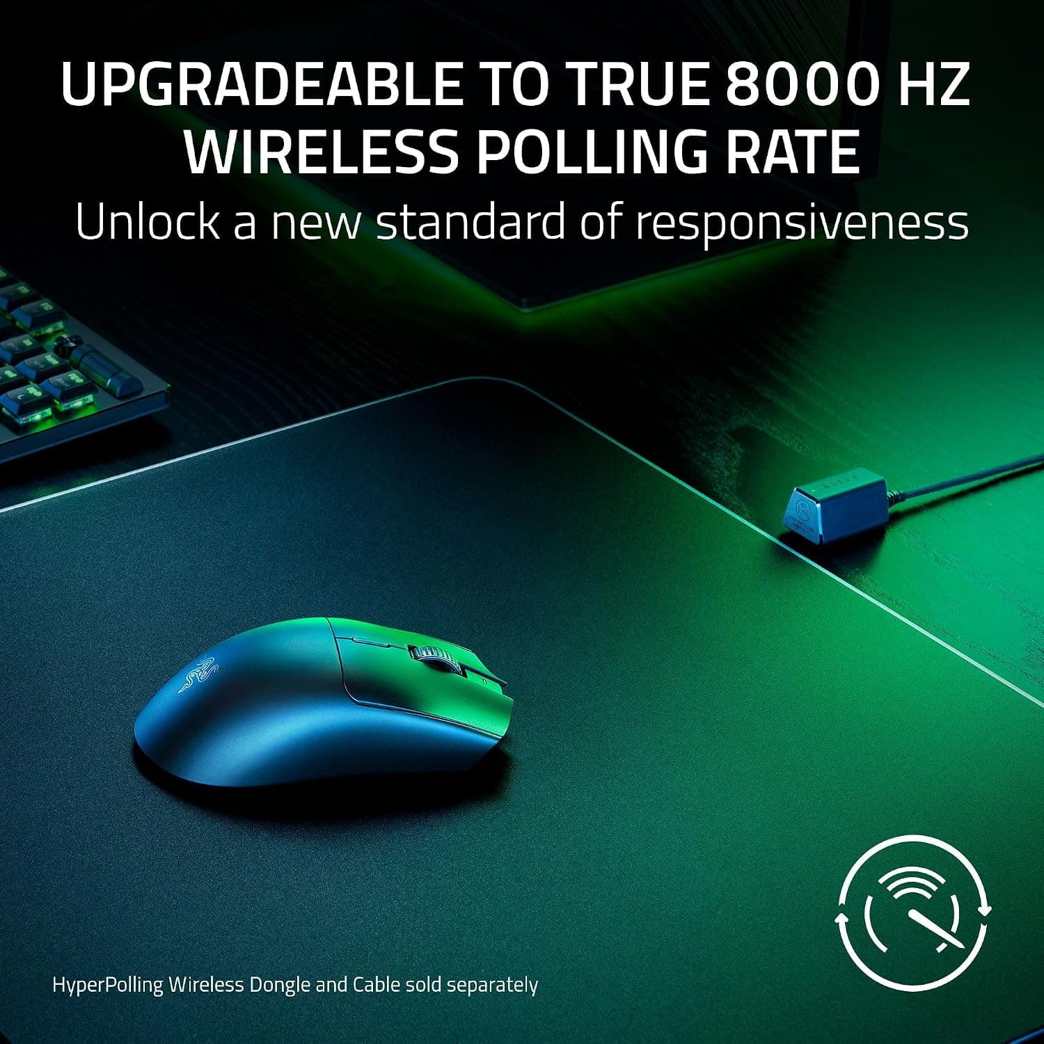 ماوس بیسیم گیمینگ Razer با حسگر نوری Focus Pro 30K مدل Viper V3 HyperSpeed مشکی ماوس بیسیم گیمینگ Razer با حسگر نوری Focus Pro 30K مدل Viper V3 HyperSpeed مشکی