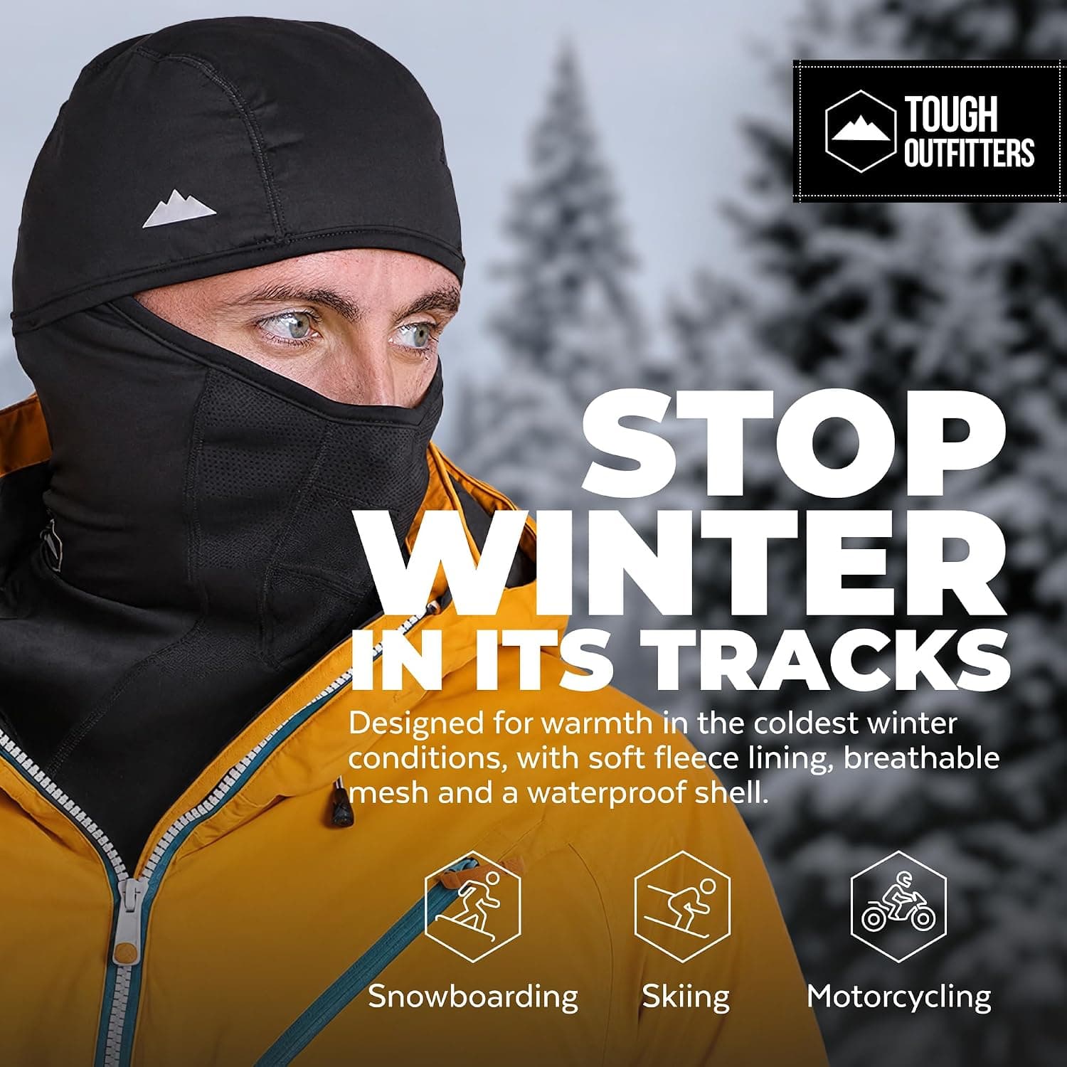 ماسک بالاکلاوا زمستانی مردانه و زنانه Tough Headwear ماسک بالاکلاوا زمستانی مردانه و زنانه Tough Headwear