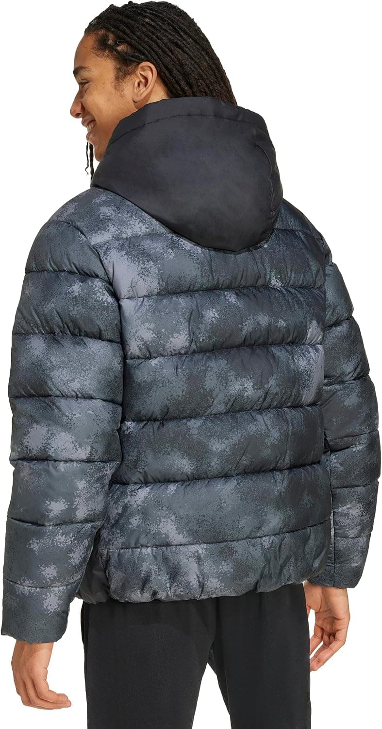 ژاکت مردانه adidas پافر کلاهدار Essentials CLIMAWARM با پر مصنوعی ژاکت مردانه adidas پافر کلاهدار Essentials CLIMAWARM با پر مصنوعی