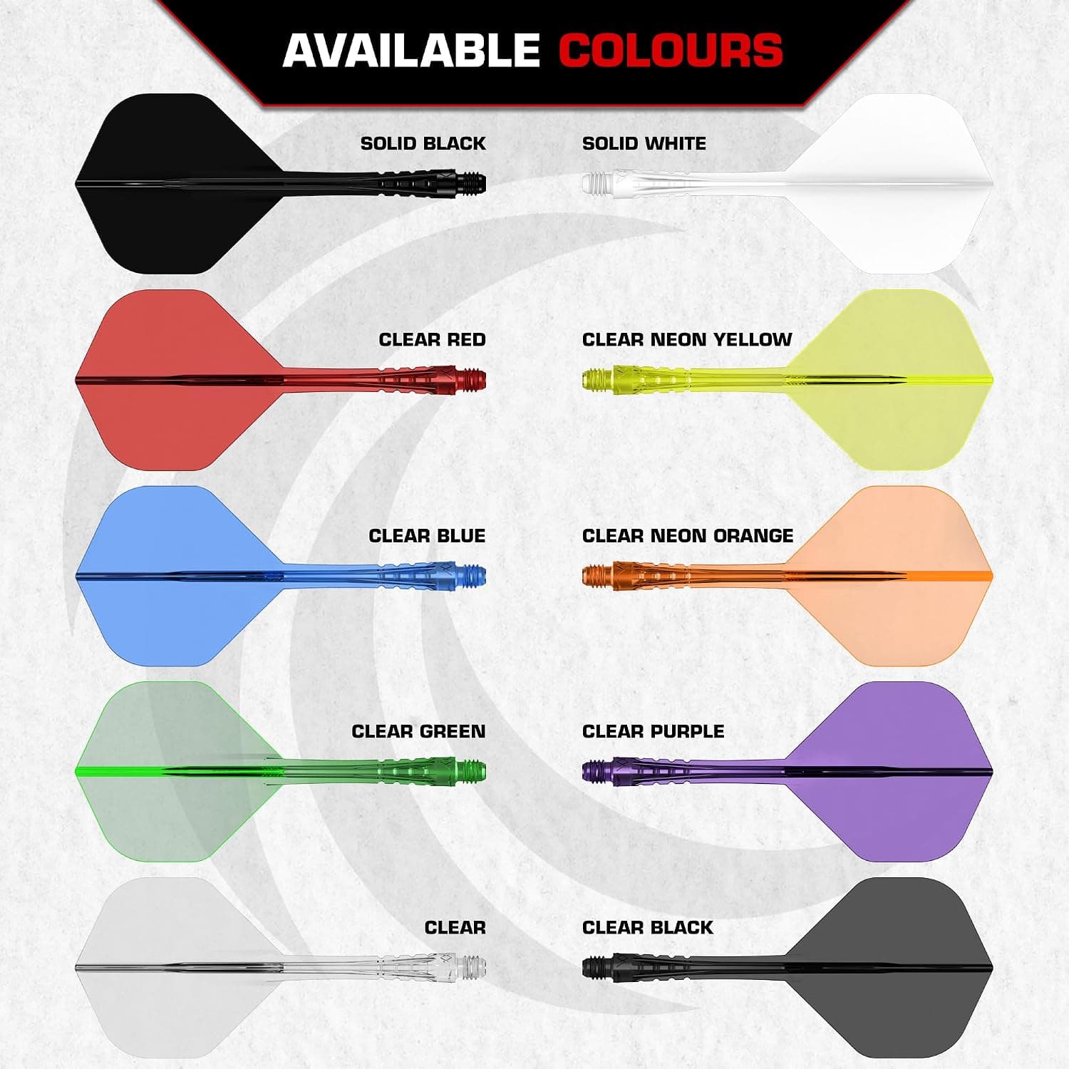 سیستم پره و شفت یکپارچه دارت Mission Darts قالبگیری دقیق مدل Force 90 Vortex سیستم پره و شفت یکپارچه دارت Mission Darts قالبگیری دقیق مدل Force 90 Vortex