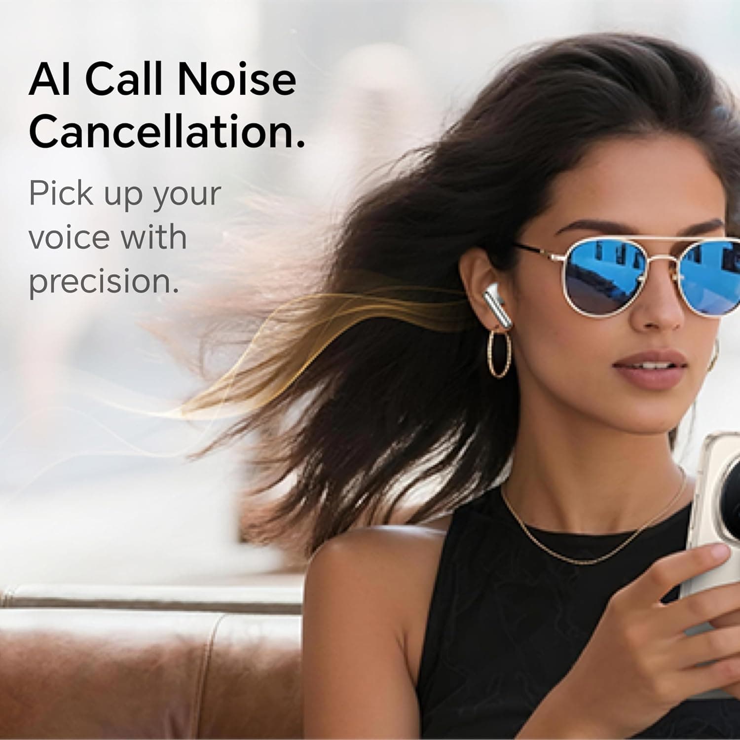 ایرباد HONOR با حذف نویز فعال و مترجم هوش مصنوعی Earbuds 4 مشکی ایرباد HONOR با حذف نویز فعال و مترجم هوش مصنوعی Earbuds 4 مشکی