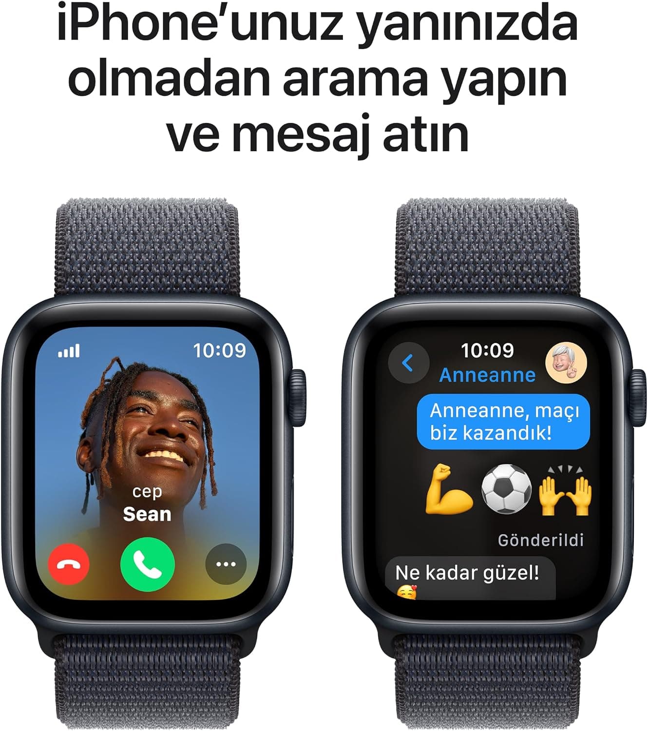 ساعت هوشمند Apple Watch SE GPS + Cellular با بدنه آلومینیومی مشکی نیمهشب 40 mm و بند اسپرت حلقهای بنفش جوهری ساعت هوشمند Apple Watch SE GPS + Cellular با بدنه آلومینیومی مشکی نیمهشب 40 mm و بند اسپرت حلقهای بنفش جوهری