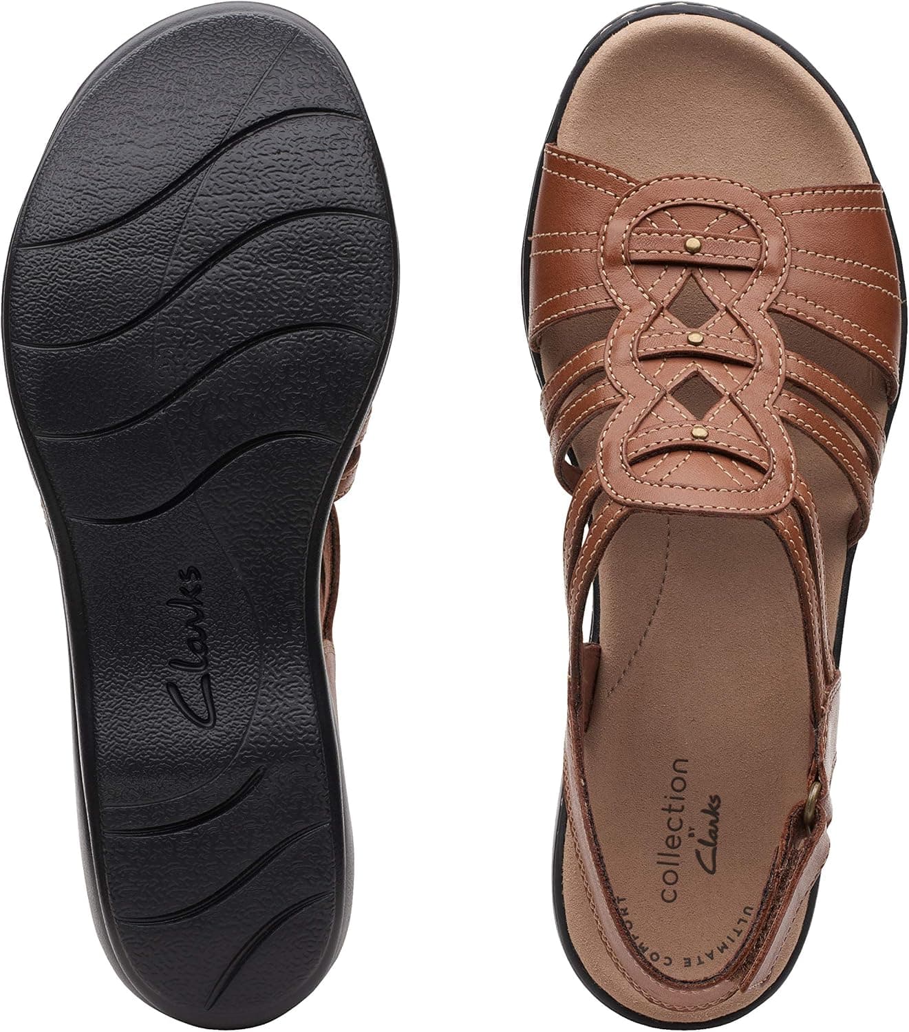 صندل زنانه Clarks مدل Leisa Janna چندرنگ صندل زنانه Clarks مدل Leisa Janna چندرنگ