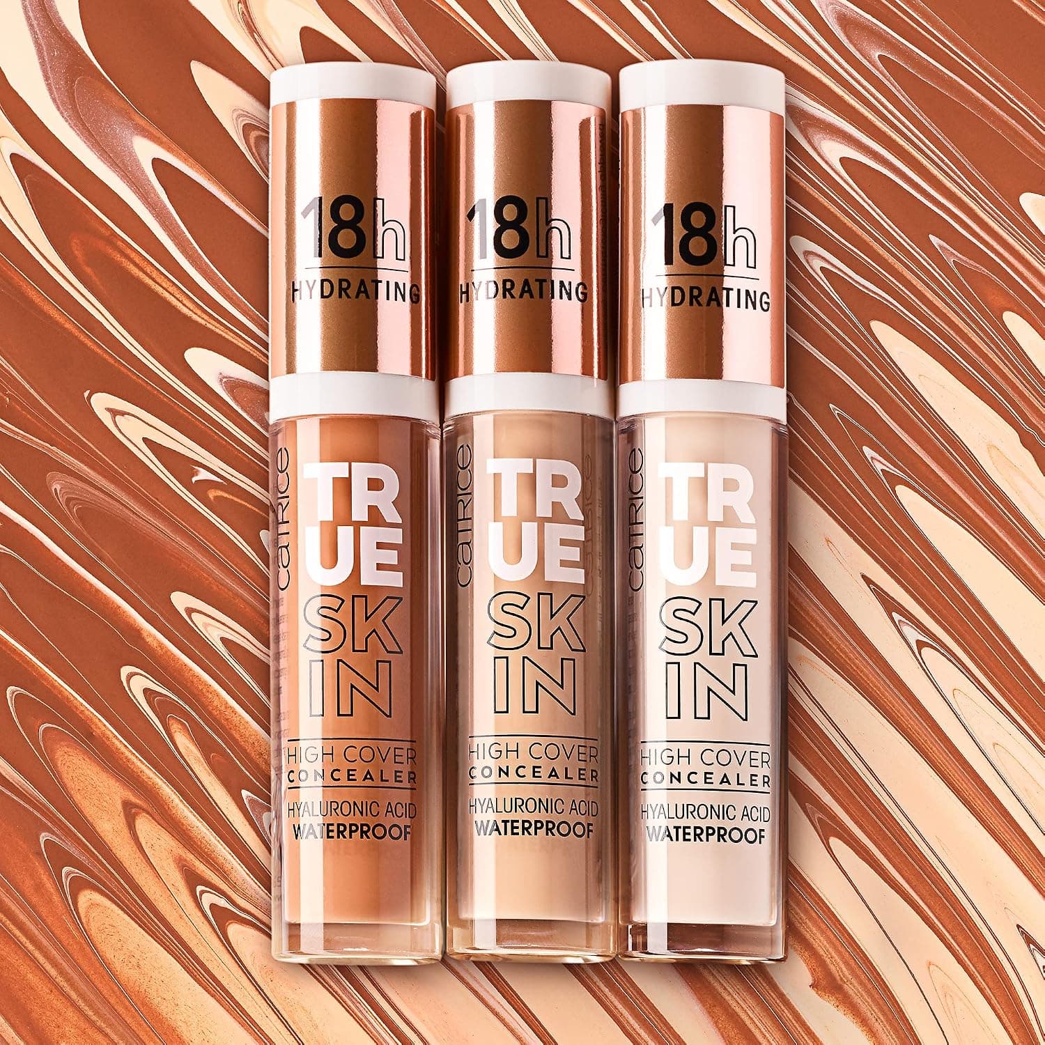 کانسیلر Catrice Cosmetics True Skin با پوشش بالا، آبرسان 18h و ضدآب مدل 001 Neutral Swan کانسیلر Catrice Cosmetics True Skin با پوشش بالا، آبرسان 18h و ضدآب مدل 001 Neutral Swan