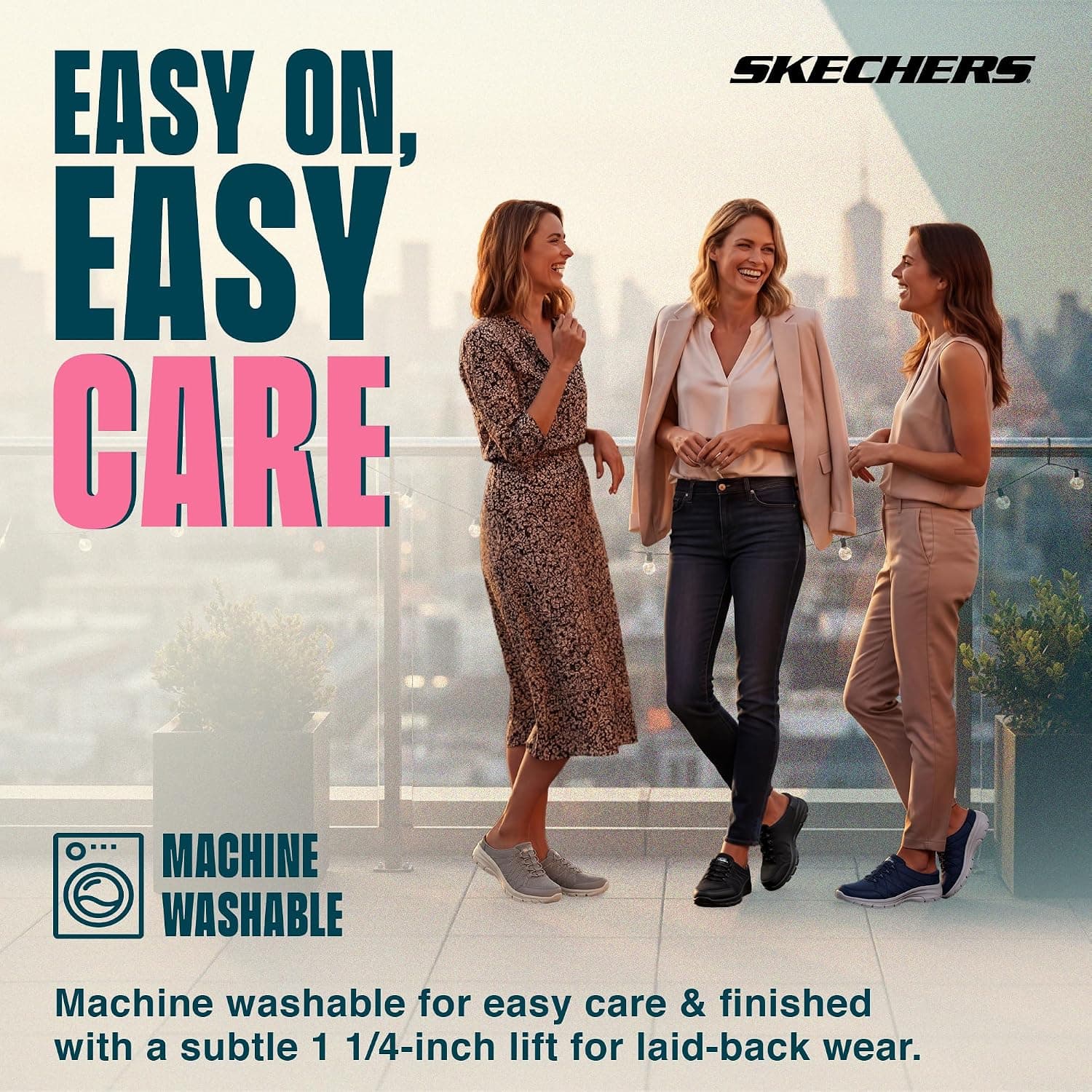کفش موله زنانه Skechers Easy Going-My Pace کفش موله زنانه Skechers Easy Going-My Pace