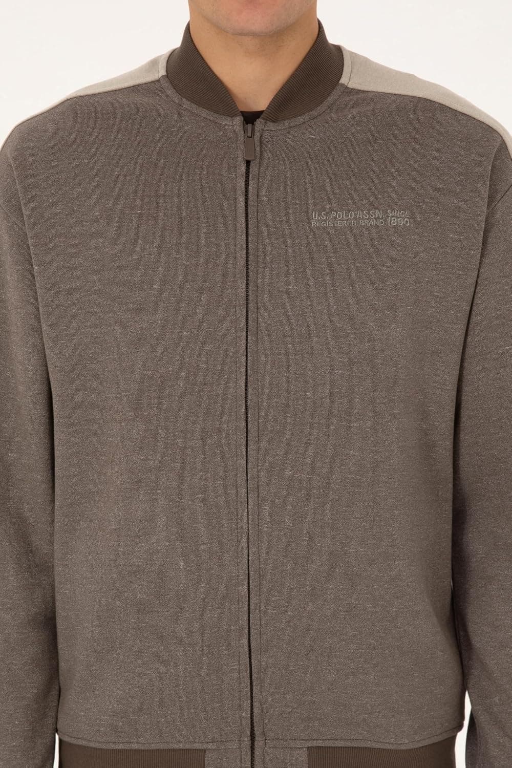 کاردیگان مردانه U.S. POLO ASSN. بافتنی رنگ خاکستری قهوهای مدل 50315820-VR052 کاردیگان مردانه U.S. POLO ASSN. بافتنی رنگ خاکستری قهوهای مدل 50315820-VR052