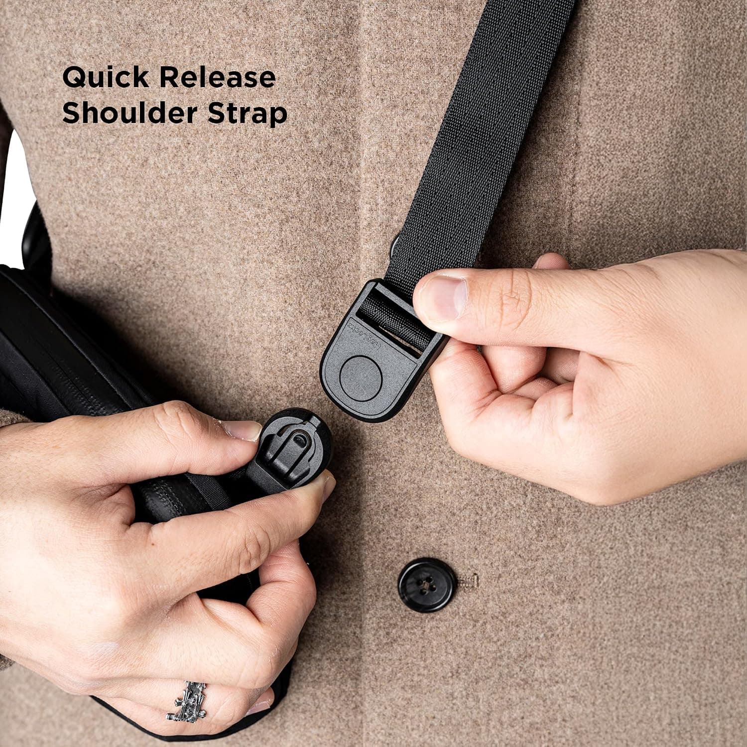 کیف کراسبادی مردانه ALPAKA مدل Flight Sling 1L با بند شانهای قابل تنظیم و جداشدنی، نظمدهنده لوازم دیجیتال کیف کراسبادی مردانه ALPAKA مدل Flight Sling 1L با بند شانهای قابل تنظیم و جداشدنی، نظمدهنده لوازم دیجیتال