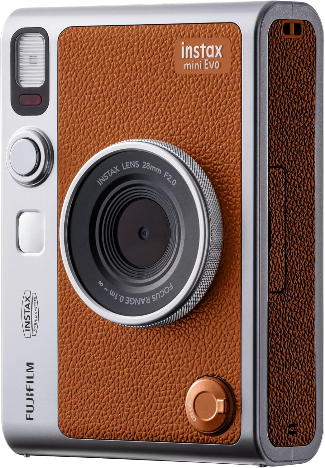 دوربین Fujifilm INSTAX MINI EVO قهوهای دوربین Fujifilm INSTAX MINI EVO قهوهای