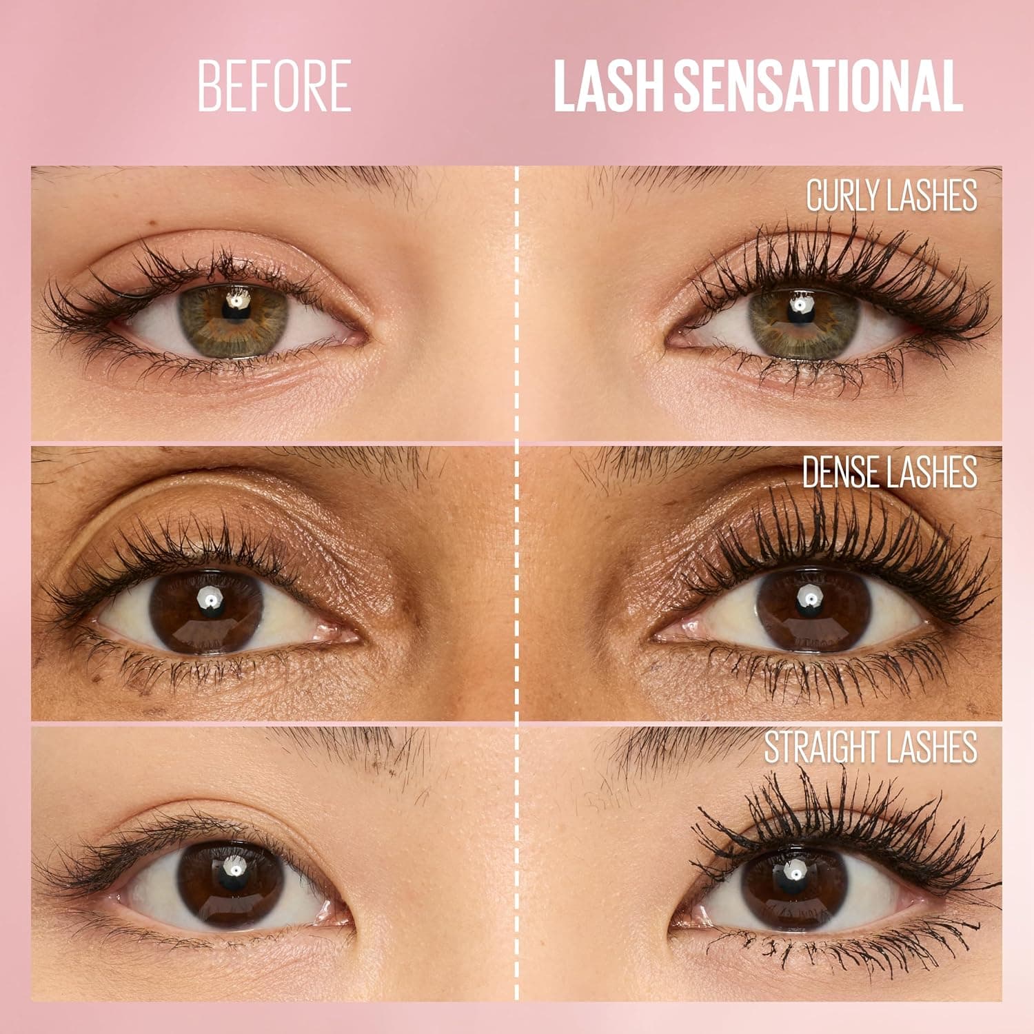 ریمل Maybelline New York Lash Sensational قابل شستشو مشکی خیلی تیره 0.32 fl. oz. ریمل Maybelline New York Lash Sensational قابل شستشو مشکی خیلی تیره 0.32 fl. oz.