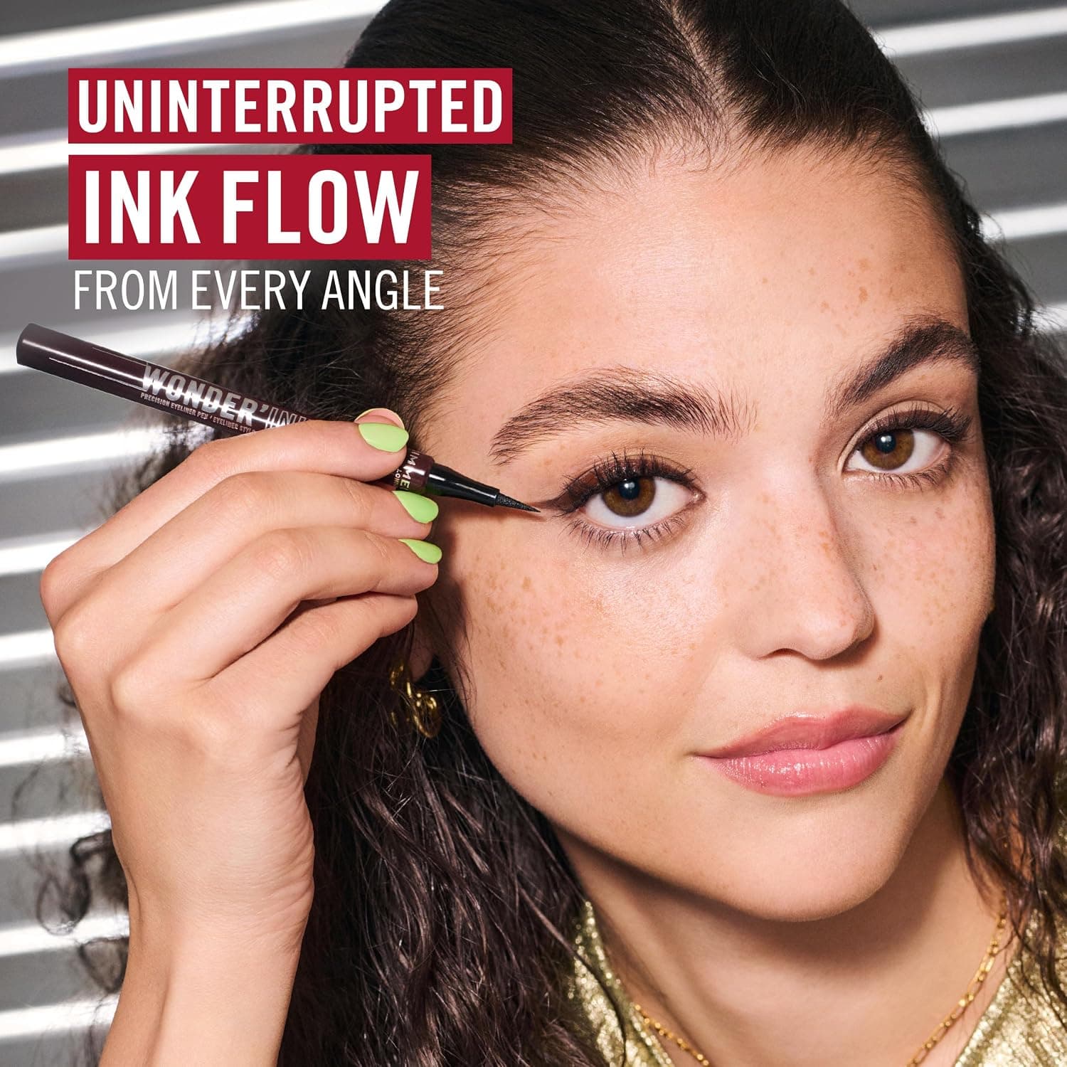 خط چشم Rimmel Wonder'Ink قهوهای شاهبلوطی ادویهای مدل 002 خط چشم Rimmel Wonder'Ink قهوهای شاهبلوطی ادویهای مدل 002
