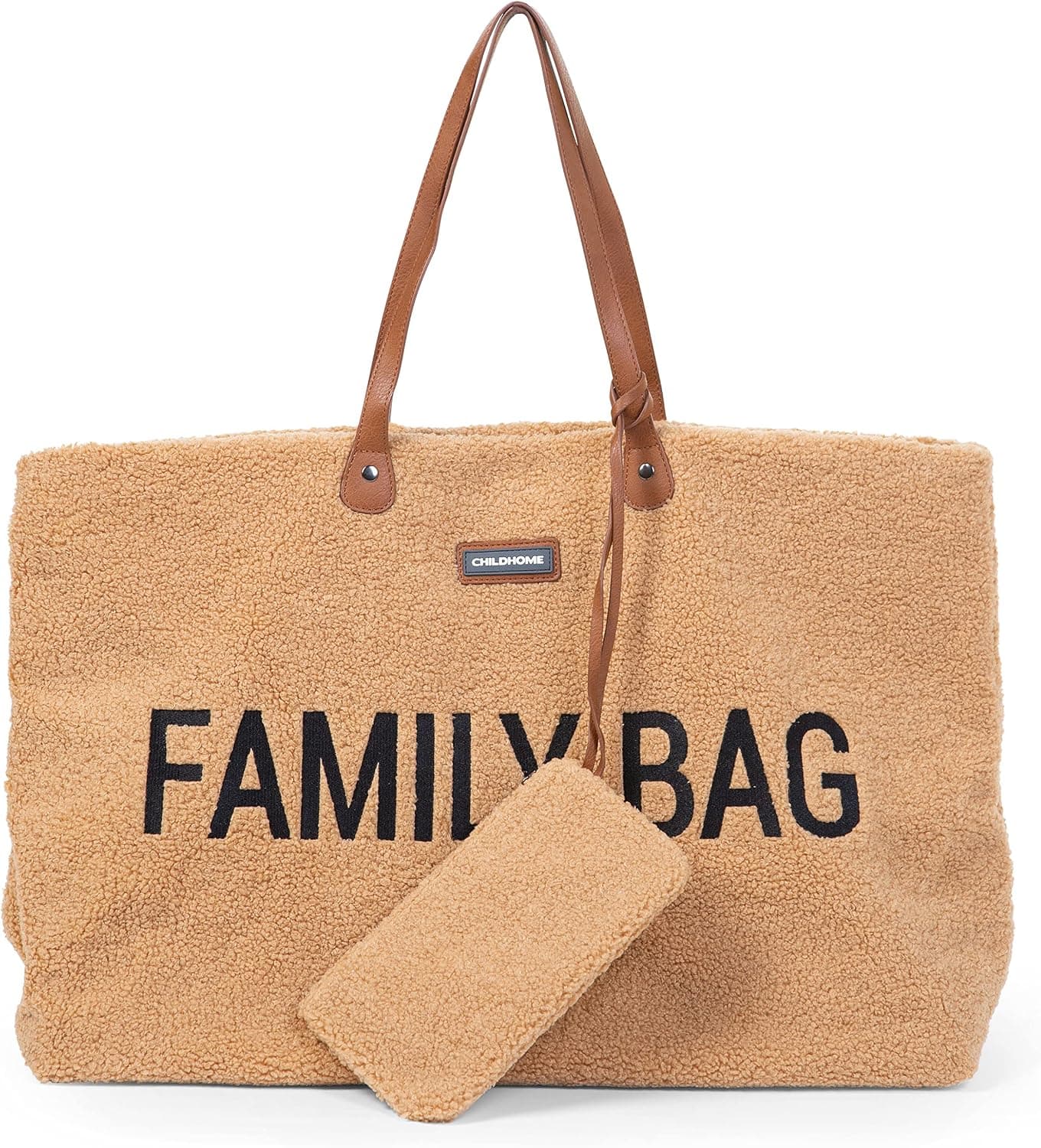 کیف پوشک و مسافرتی جادار Childhome مدل Family Bag با کیفک جداشونده، قهوهای تدی کیف پوشک و مسافرتی جادار Childhome مدل Family Bag با کیفک جداشونده، قهوهای تدی