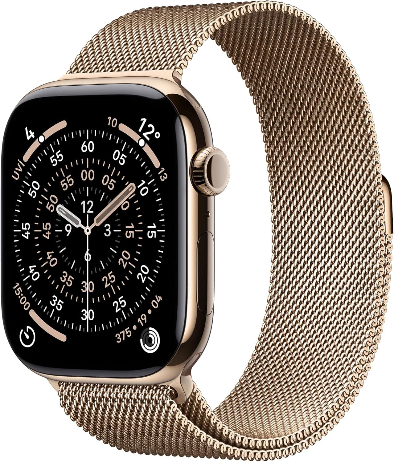 ساعت هوشمند Apple Watch Series 11 GPS + Cellular با قاب تیتانیومی اردوازی 42 mm و بند ورزشی مشکی S/M ساعت هوشمند Apple Watch Series 11 GPS + Cellular با قاب تیتانیومی اردوازی 42 mm و بند ورزشی مشکی S/M