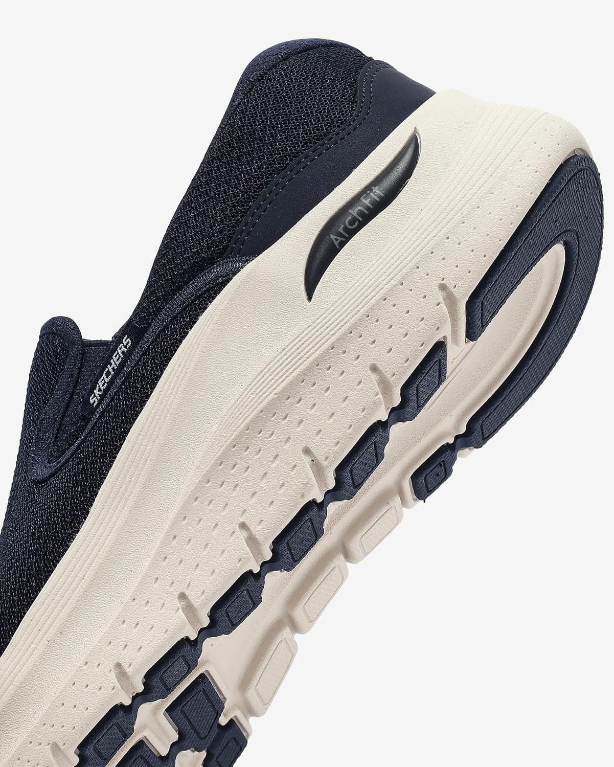 کفش ورزشی پیادهروی مردانه Skechers مدل ARCH FIT 2.0-VALLO سرمهای کفش ورزشی پیادهروی مردانه Skechers مدل ARCH FIT 2.0-VALLO سرمهای