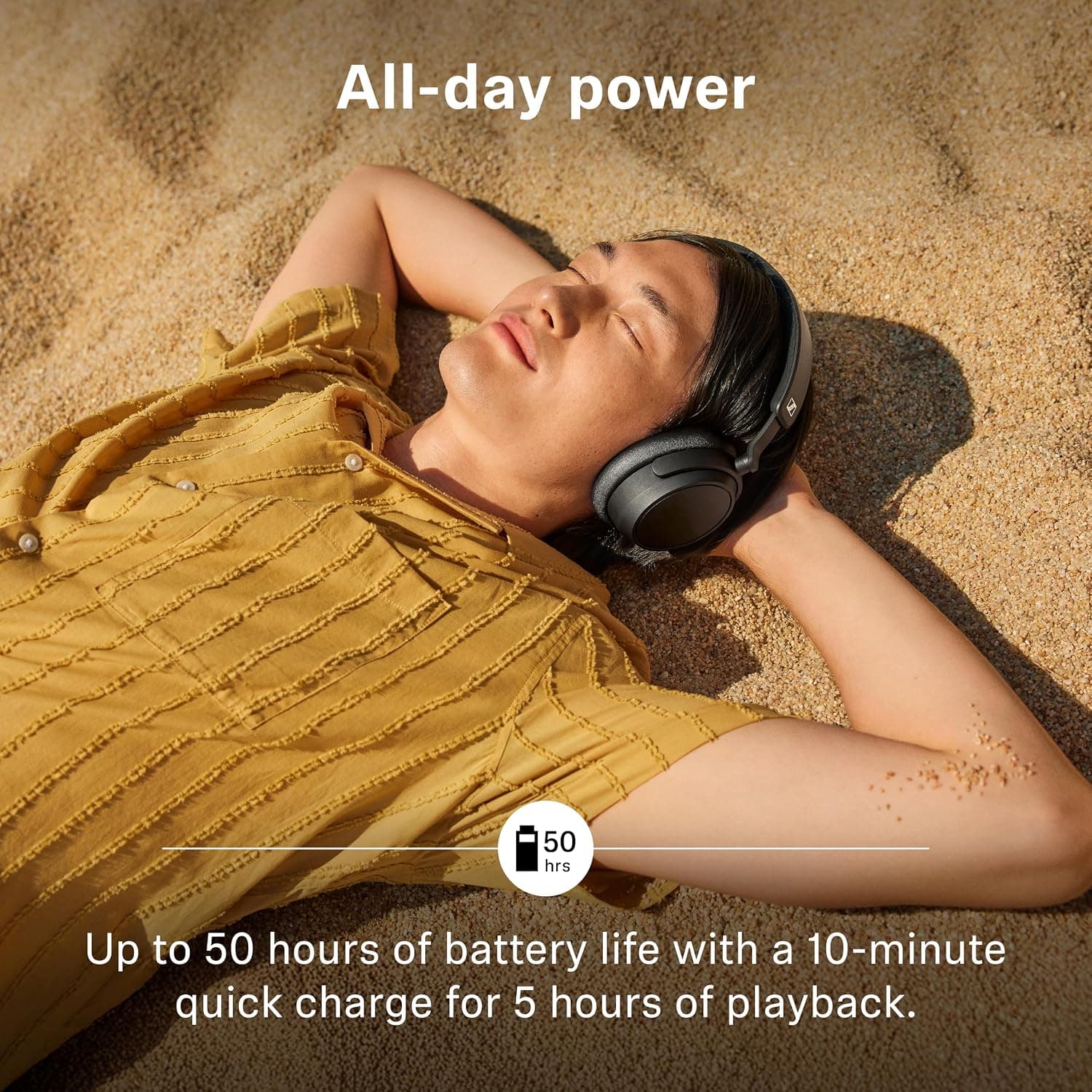 هدفون بیسیم Sennheiser ACCENTUM Plus مشکی با حذف نویز هیبریدی تطبیقی هدفون بیسیم Sennheiser ACCENTUM Plus مشکی با حذف نویز هیبریدی تطبیقی