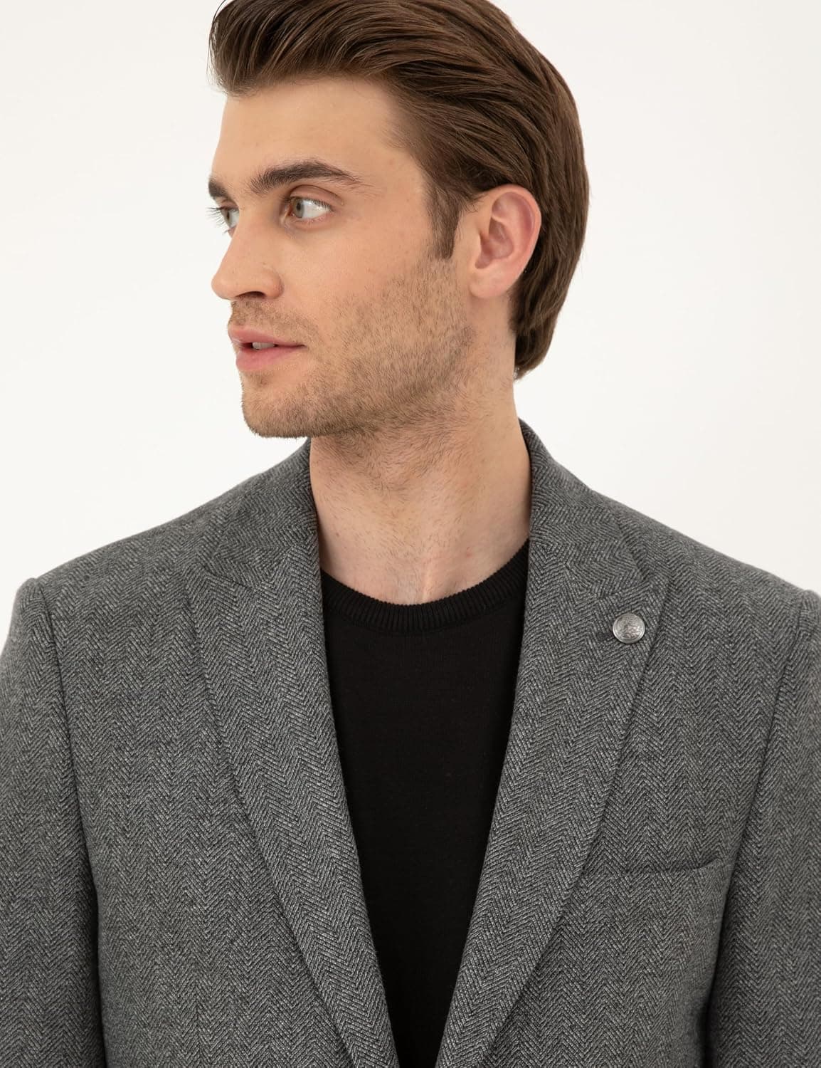 کت مردانه Pierre Cardin خاکستری دودی مدل 50293351-VR058 کت مردانه Pierre Cardin خاکستری دودی مدل 50293351-VR058