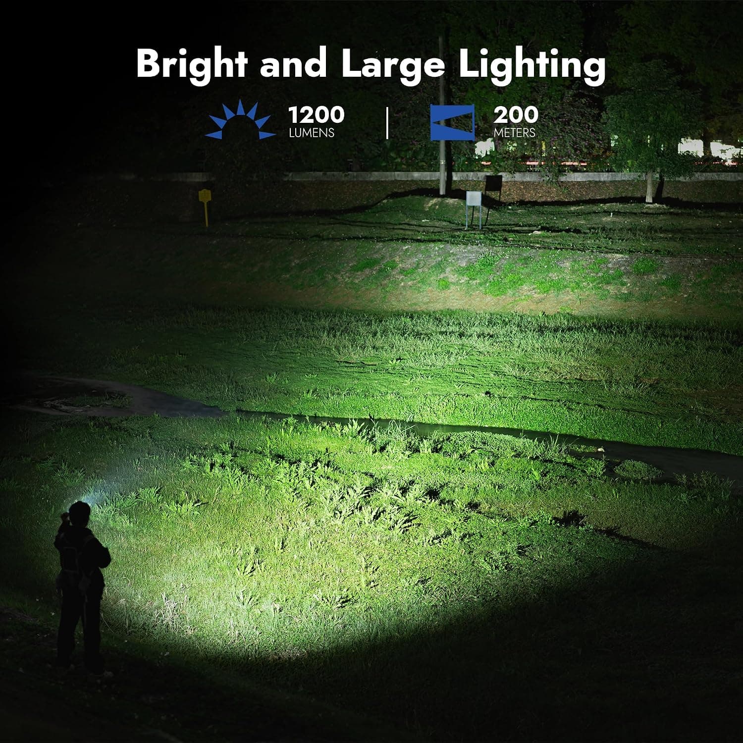 چراغقوه شارژی WUBEN LED با نور 1200 لومن ضدآب IP68 مدل L50 چراغقوه شارژی WUBEN LED با نور 1200 لومن ضدآب IP68 مدل L50