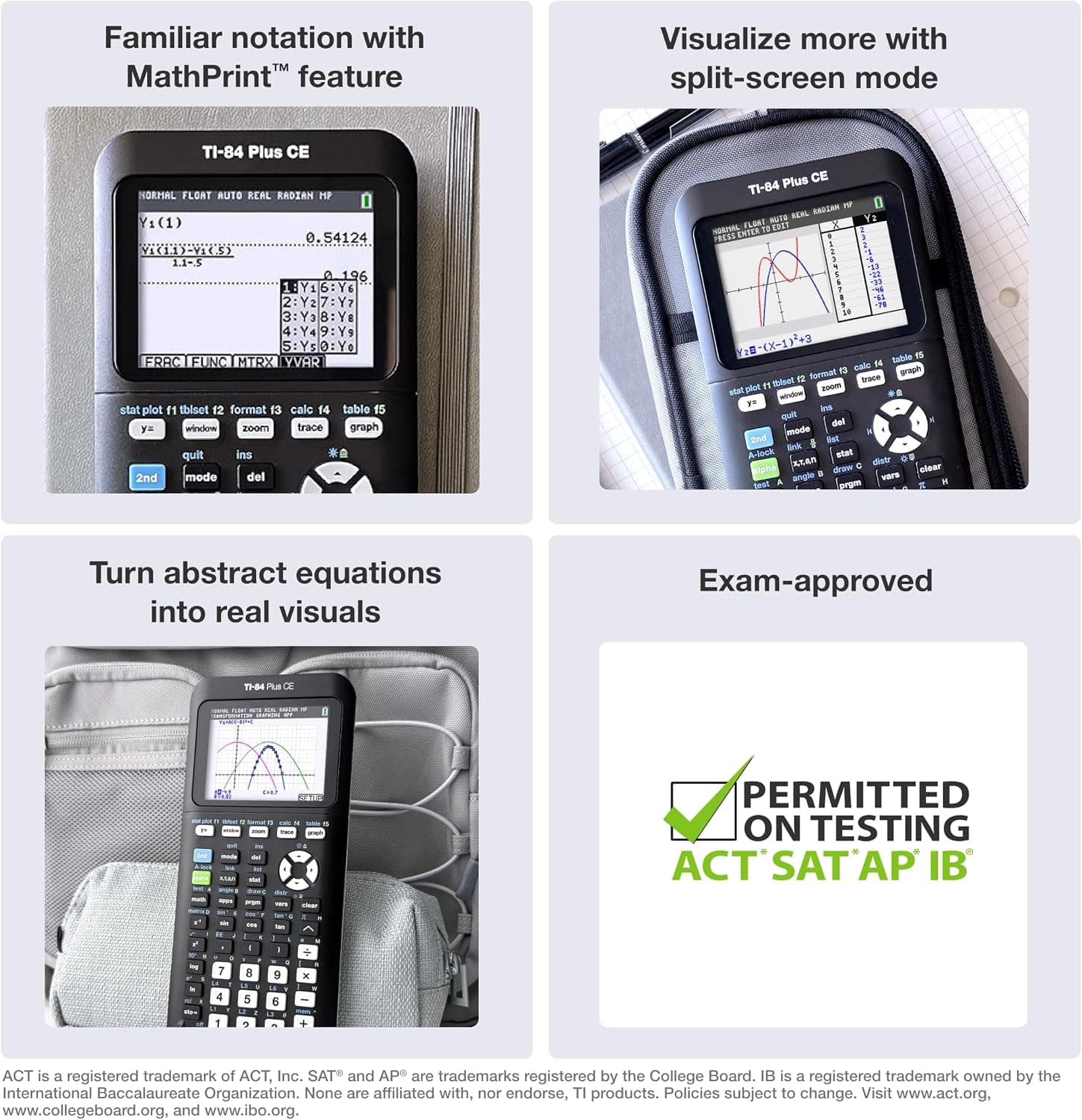 ماشینحساب نموداری TEXAS INSTRUMENTS مشکی 7.5 Inch مدل TI-84 Plus CE ماشینحساب نموداری TEXAS INSTRUMENTS مشکی 7.5 Inch مدل TI-84 Plus CE