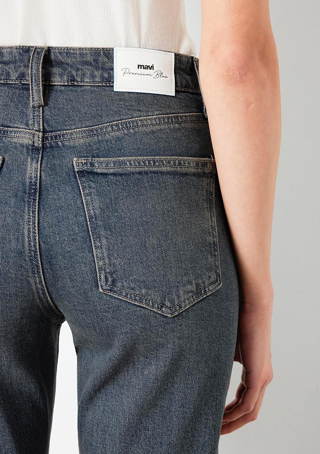 شلوار جین زنانه Mavi مدل Cindy Classic Denim 100277-90498 شلوار جین زنانه Mavi مدل Cindy Classic Denim 100277-90498