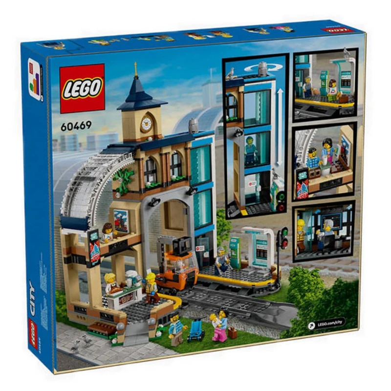 لگو سری سیتی مدل ایستگاه قطار مرکزی 60469 - 752 قطعه